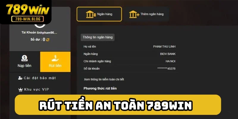 Thao tác đổi thưởng dễ thực hiện